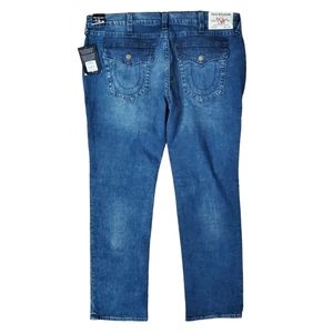 TRUE RELIGION Jeans RICKY Relaxed Straight Casual Designer Denim